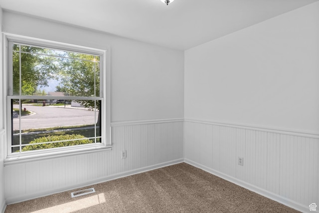 9224 S Benson Way, Sandy, UT 84070 - carpeted empty room with wainscoting