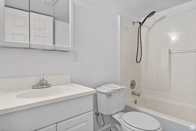 9224 S Benson Way, Sandy, UT 84070 - full bath with toilet, vanity, and  shower combination
