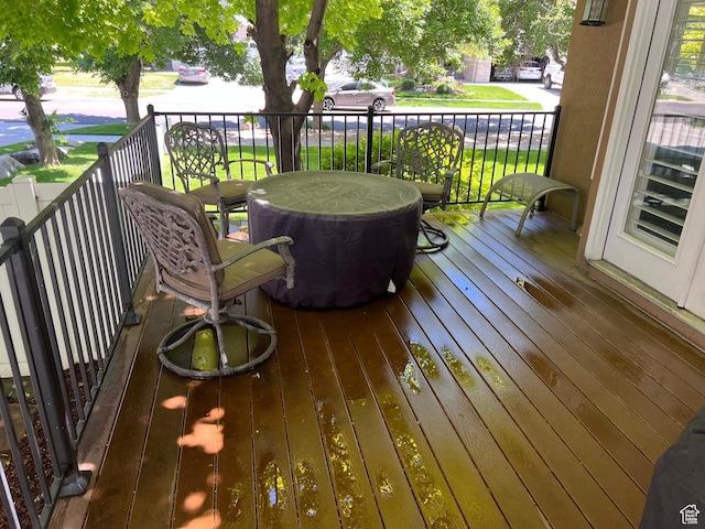 93 E Sweet Berry Ct, Draper, UT 84020 - view of wooden porch