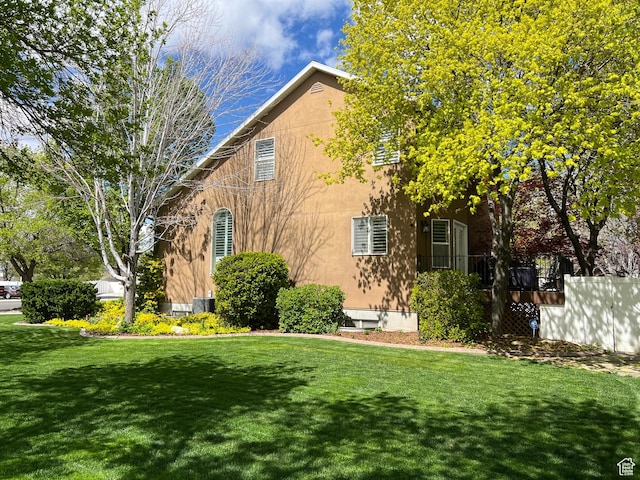 93 E Sweet Berry Ct, Draper, UT 84020 - rear view of property with a lawn