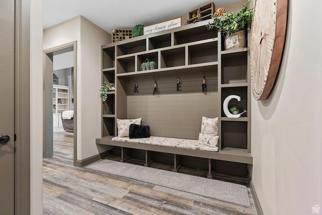15113 S Cedar Meadow Cir, Herriman, UT 84096 - mudroom with wood finished floors and baseboards