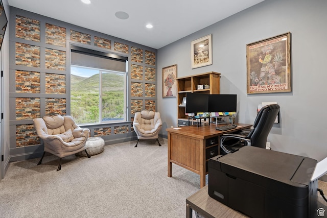 15113 S Cedar Meadow Cir, Herriman, UT 84096 - office space featuring light colored carpet, baseboards, and recessed lighting