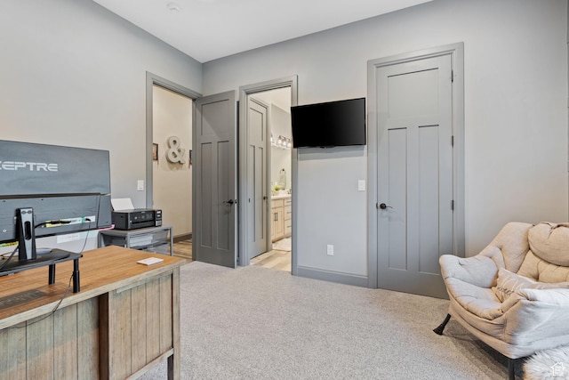 15113 S Cedar Meadow Cir, Herriman, UT 84096 - office area featuring light colored carpet