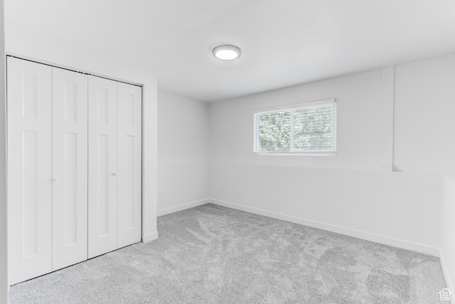 7474 S Brighton Way, Cottonwood Heights, UT 84121 - unfurnished bedroom with carpet flooring, baseboards, and a closet