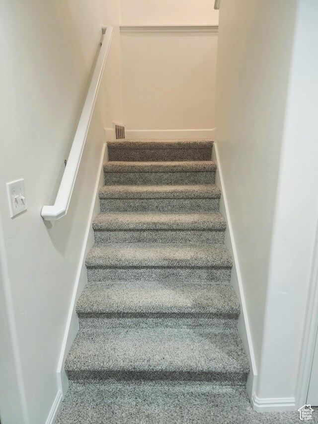246 E Topspin Way, Lehi, UT 84043 - stairs with baseboards