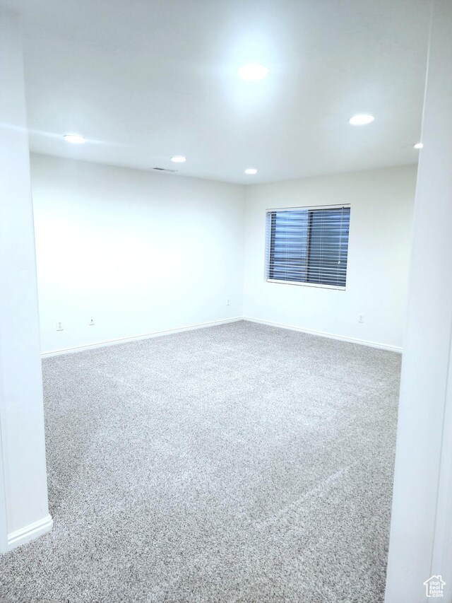 246 E Topspin Way, Lehi, UT 84043 - carpeted empty room featuring baseboards and recessed lighting