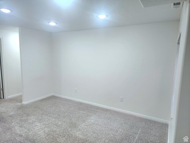 246 E Topspin Way, Lehi, UT 84043 - empty room featuring carpet flooring, recessed lighting, and baseboards
