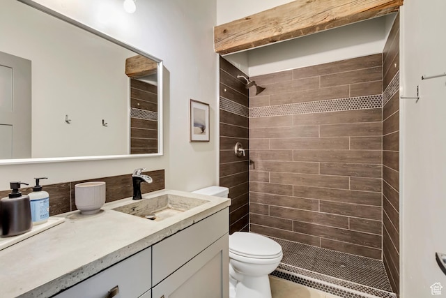 1685 N 300 E, Midway, UT 84049 - full bath featuring toilet, tiled shower, and vanity