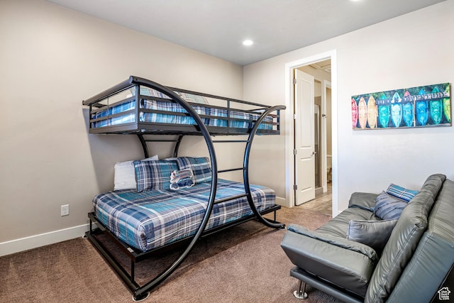 3800 Paradise Village Dr Unit 84, Santa Clara, UT 84765 - carpeted bedroom with baseboards and recessed lighting