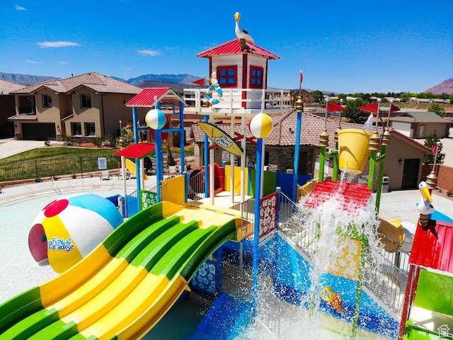 3800 Paradise Village Dr Unit 84, Santa Clara, UT 84765 - communal playground with a mountain view