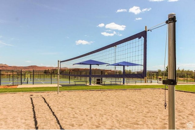 3800 Paradise Village Dr Unit 84, Santa Clara, UT 84765 - view of home's community with volleyball court and a tennis court