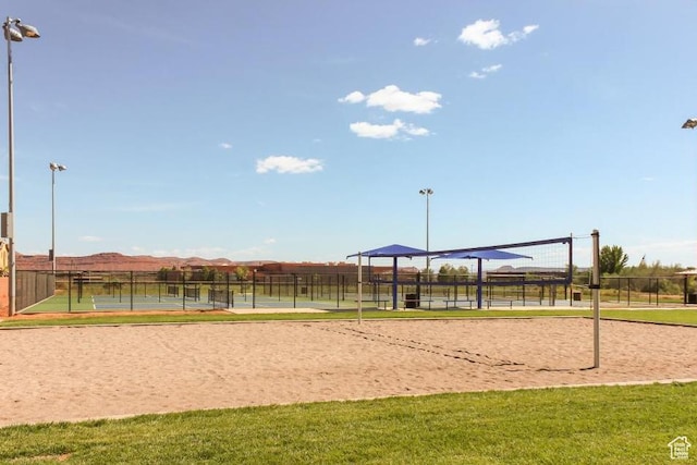 3800 Paradise Village Dr Unit 84, Santa Clara, UT 84765 - view of property's community featuring volleyball court and a tennis court