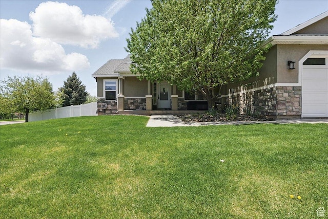 5167 N Rodeo Cir Unit 6, Oakley, UT 84055 - view of front of home with stone siding and stucco siding