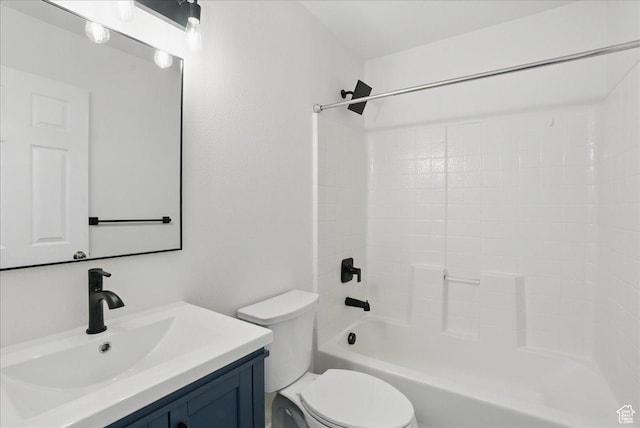 5167 N Rodeo Cir Unit 6, Oakley, UT 84055 - full bath with vanity, toilet, and shower / tub combination
