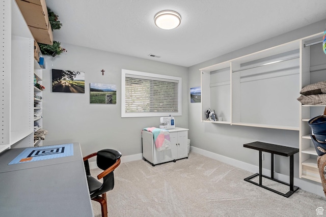 10927 S Lostwood Dr, Sandy, UT 84092 - office area featuring carpet flooring and baseboards