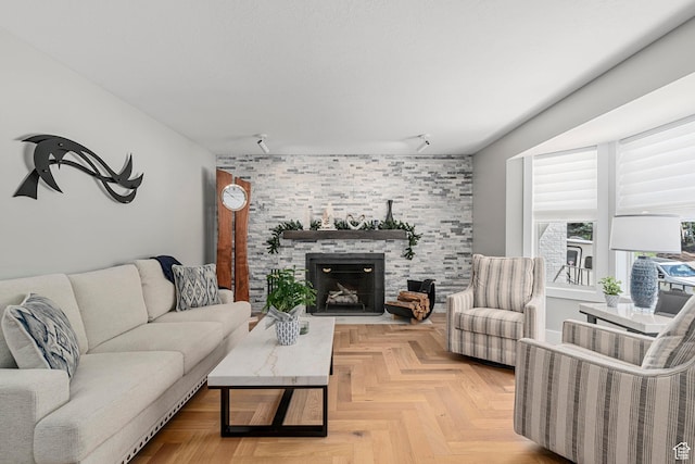10927 S Lostwood Dr, Sandy, UT 84092 - living room with a fireplace