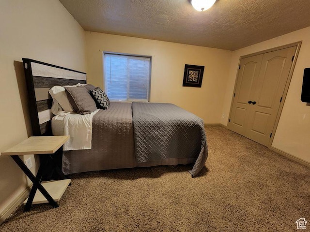 779 S 1850 W, Cedar City, UT 84720 - carpeted bedroom featuring a textured ceiling and baseboards