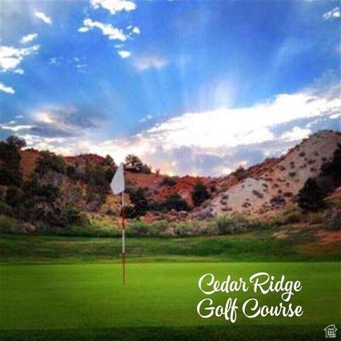 779 S 1850 W, Cedar City, UT 84720 - surrounding community with a mountain view, a yard, and view of golf course