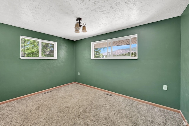 4825 S Burch Creek Dr E, South Ogden, UT 84403 - spare room with carpet, baseboards, and a textured ceiling