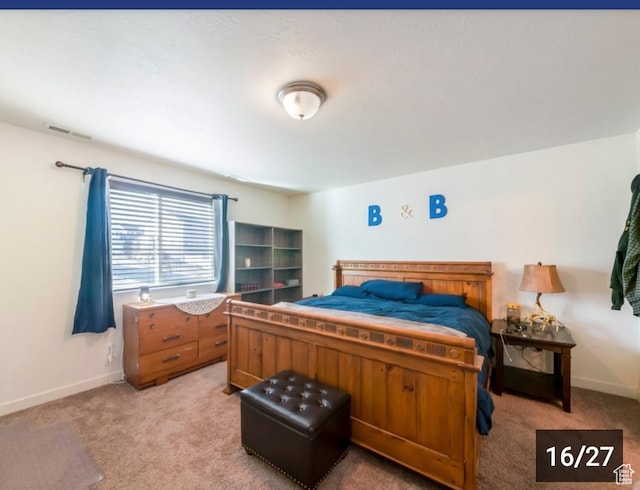 269 W Willow Dr, Saratoga Springs, UT 84045 - bedroom featuring light carpet and baseboards