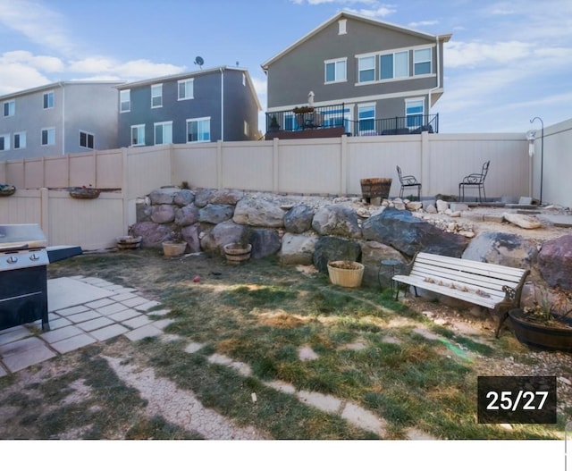 269 W Willow Dr, Saratoga Springs, UT 84045 - view of yard with a patio