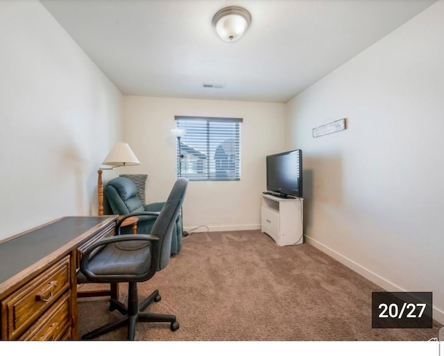 269 W Willow Dr, Saratoga Springs, UT 84045 - home office with carpet floors and baseboards