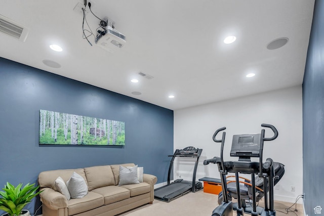 758 W 375 N, Springville, UT 84663 - exercise area with recessed lighting and baseboards