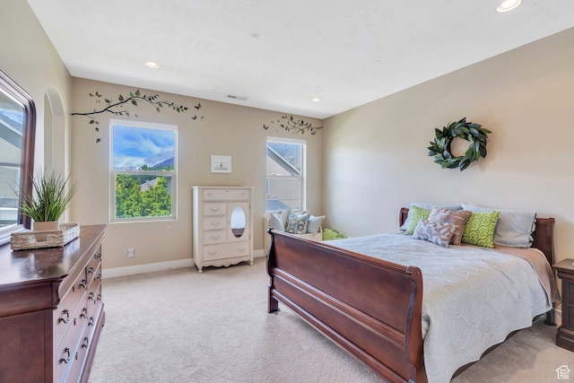 758 W 375 N, Springville, UT 84663 - bedroom featuring light colored carpet, baseboards, and recessed lighting