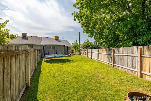 429 S Storrs Ave, American Fork, UT 84003 - view of yard with a trampoline