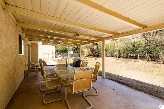 845 S 80 W, Hurricane, UT 84737 - fenced backyard featuring a patio area and outdoor dining space