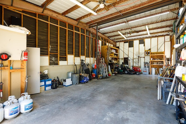 845 S 80 W, Hurricane, UT 84737 - garage with ceiling fan
