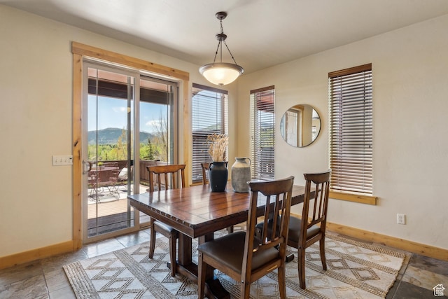 5430 N Cross Country Way, Park City, UT 84098 - dining space featuring baseboards