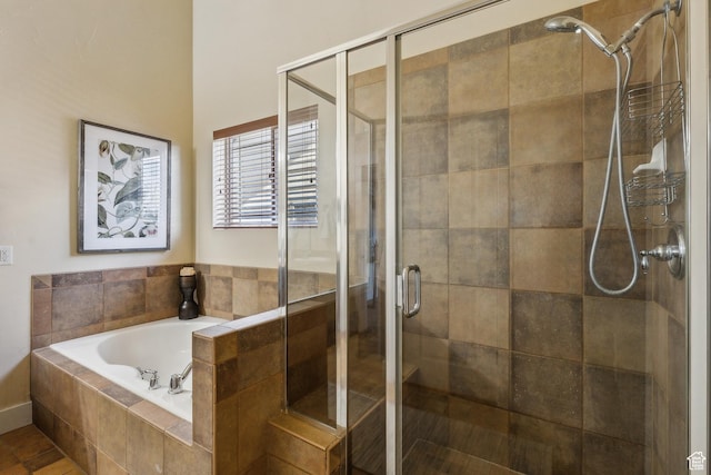5430 N Cross Country Way, Park City, UT 84098 - bathroom with a bath and a stall shower