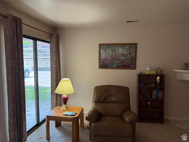 3975 S 805 E Unit G, Salt Lake City, UT 84107 - living area featuring carpet flooring and baseboards