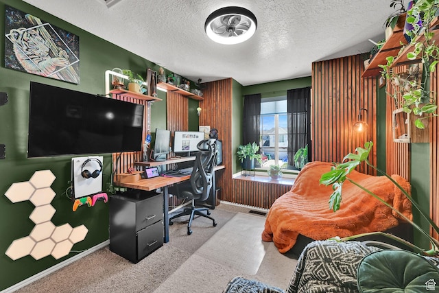 5443 S 4175 W, Roy, UT 84067 - home office with a textured ceiling and baseboards