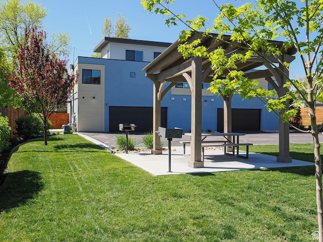 4535 S Bleecker Pl, Millcreek, UT 84117 - view of yard
