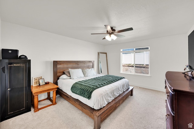 1279 S 50 E, Salem, UT 84653 - bedroom featuring light colored carpet, baseboards, and a ceiling fan
