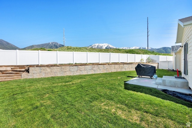 1279 S 50 E, Salem, UT 84653 - view of yard with a mountain view and a patio
