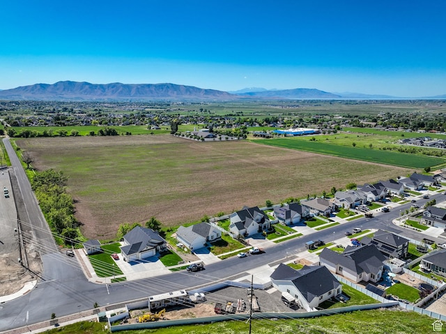 1279 S 50 E, Salem, UT 84653 - aerial view of residential area featuring mountains
