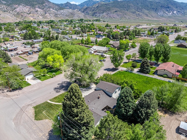 310 S 100 W, Monroe, UT 84754 - aerial view of residential area with mountains