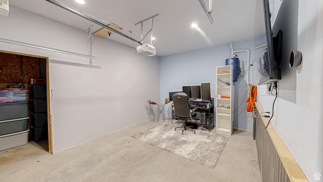 22677 E Snowbird Dr Unit 47, Spanish Fork, UT 84660 - home office with a garage and concrete flooring