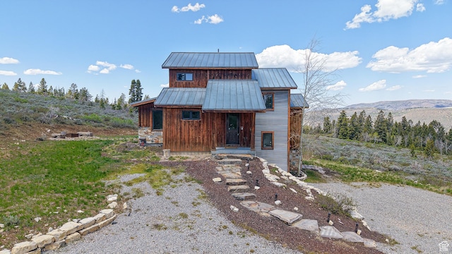 22677 E Snowbird Dr Unit 47, Spanish Fork, UT 84660 - view of front facade with a standing seam roof and metal roof
