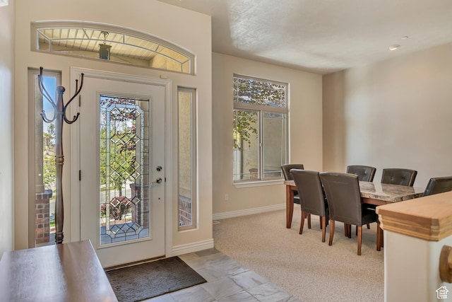 1804 E Longbranch Ct, Draper Ut Cnty, UT 84020 - foyer entrance featuring healthy amount of natural light and baseboards