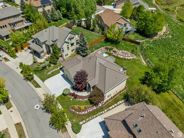 1804 E Longbranch Ct, Draper Ut Cnty, UT 84020 - aerial perspective of suburban area