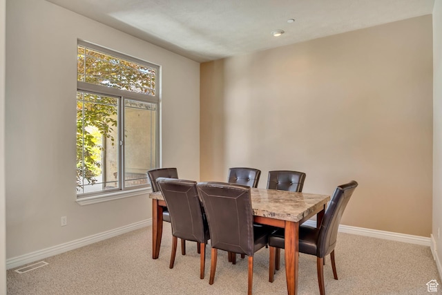 1804 E Longbranch Ct, Draper Ut Cnty, UT 84020 - dining area featuring carpet floors, baseboards, and plenty of natural light