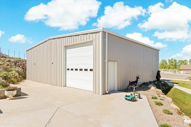 1079 S 400 E, Nephi, UT 84648 - detached garage with concrete driveway