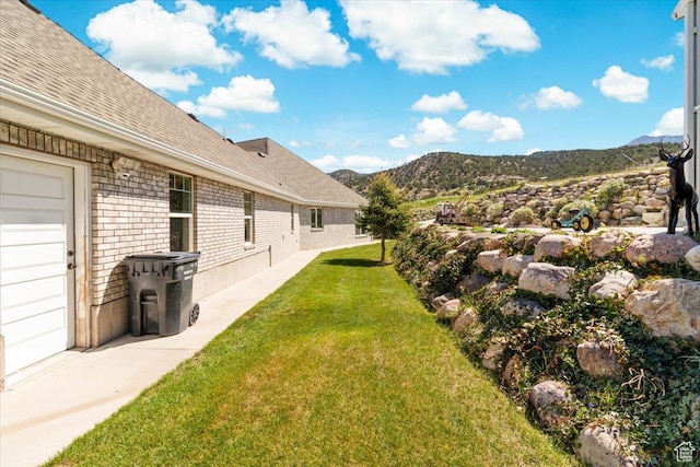 1079 S 400 E, Nephi, UT 84648 - view of grassy yard featuring a mountain view