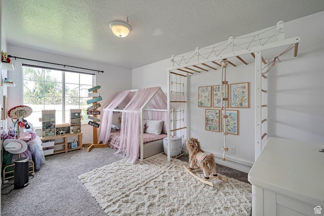 267 W Noah Cir S, Murray, UT 84107 - bedroom with carpet flooring and a textured ceiling