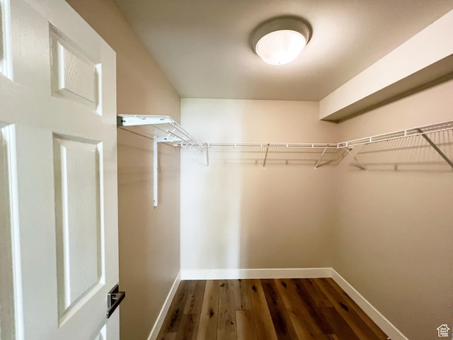 543 S 900 E Unit C3, Salt Lake City, UT 84102 - walk in closet with dark wood-type flooring