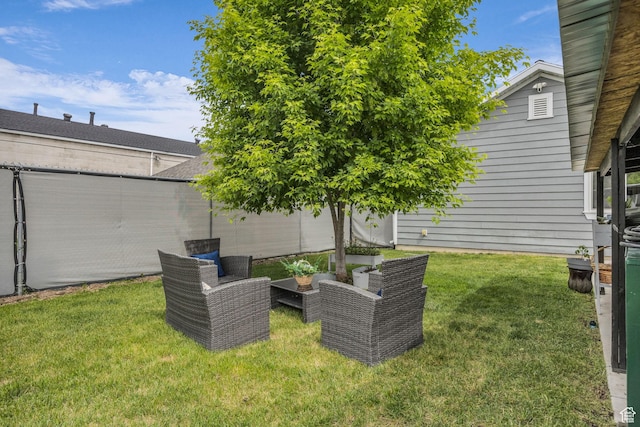 161 E 27th St S, Ogden, UT 84401 - view of yard with outdoor lounge area